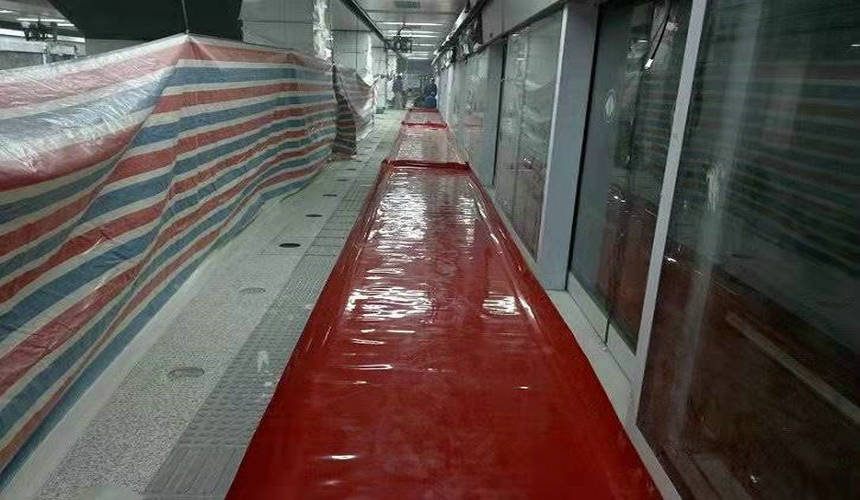 軌道站臺絕緣涂層施工